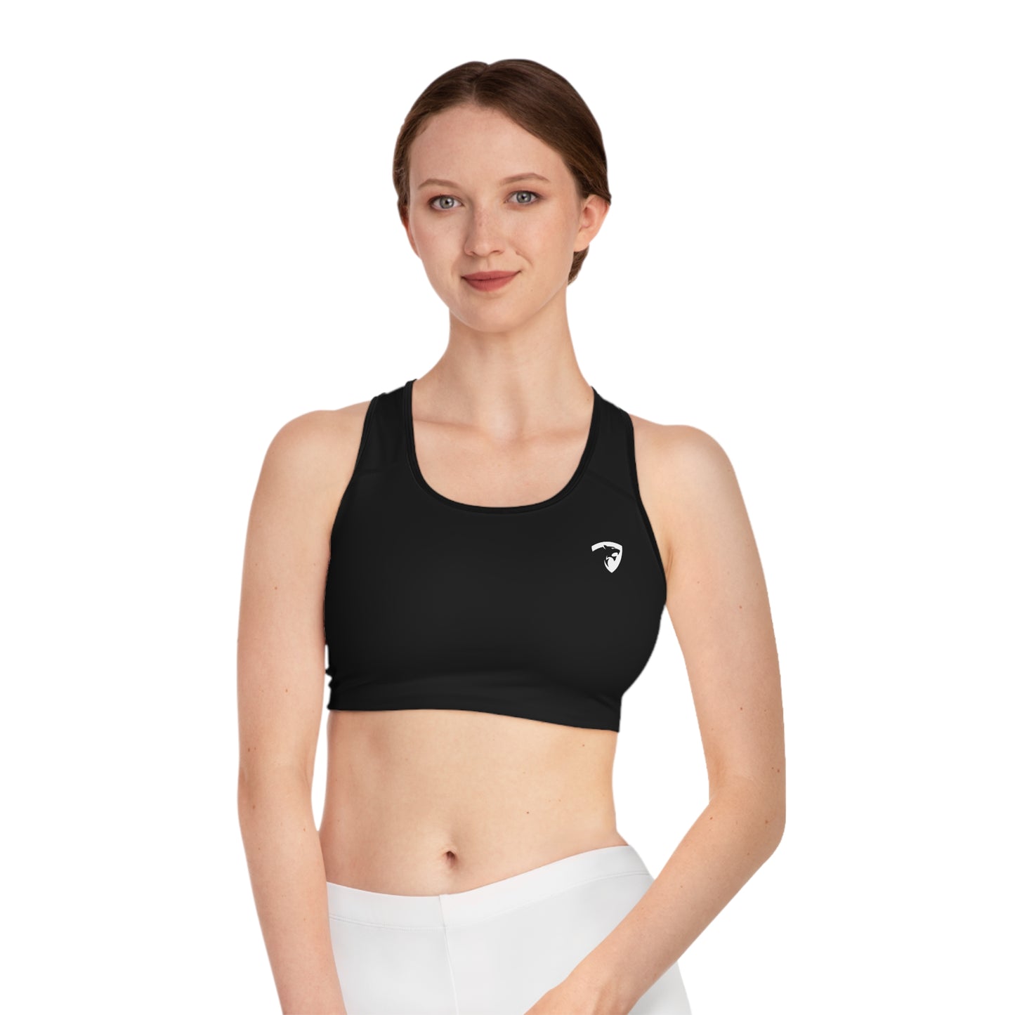 GYM CLUB Ultimate Comfort Sports Bra - Black Athletic Wear for Active Women