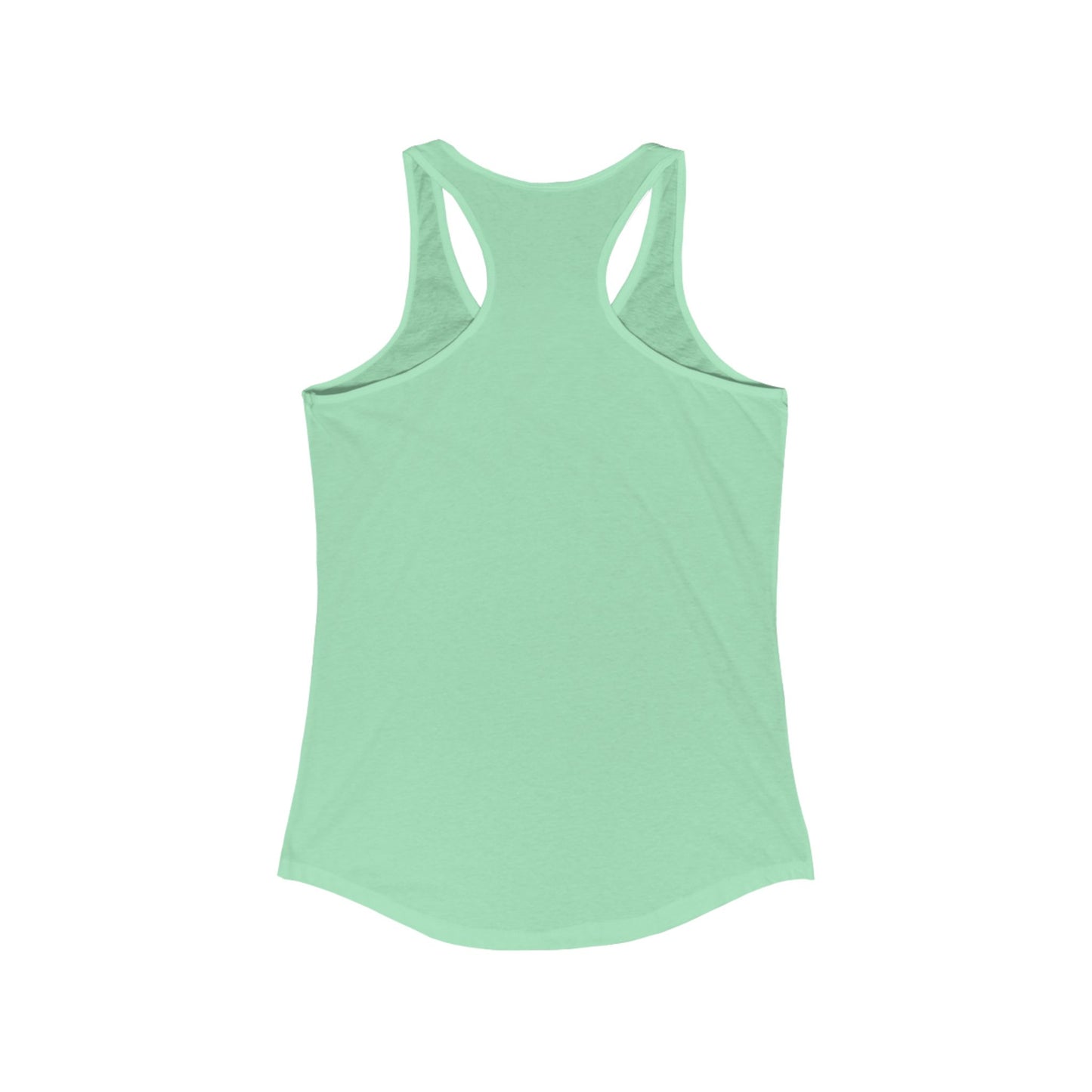 Motivational Women&#039;s Racerback Tank Top - Ideal for Fitness and Everyday Wear