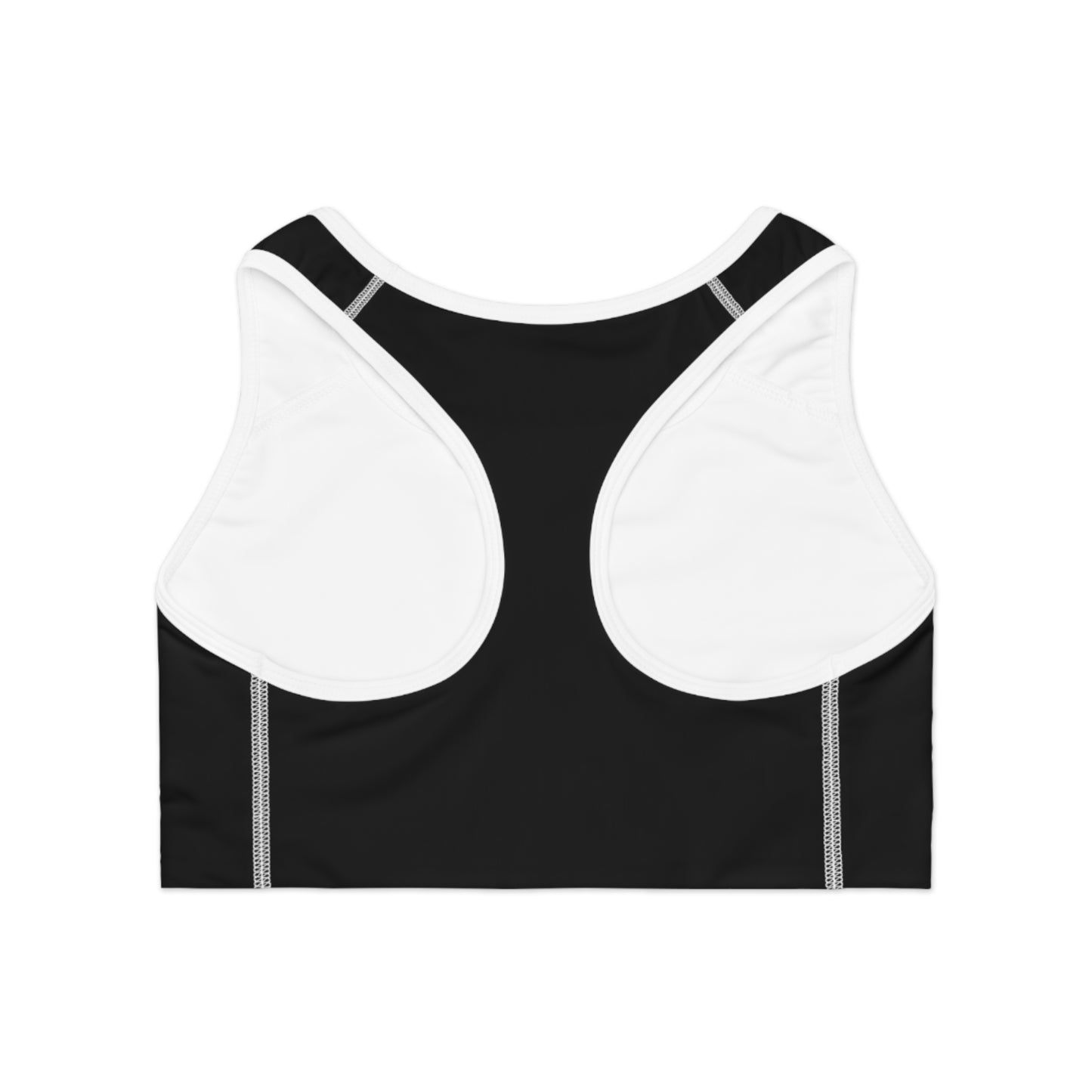 GYM CLUB Ultimate Comfort Sports Bra - Black Athletic Wear for Active Women