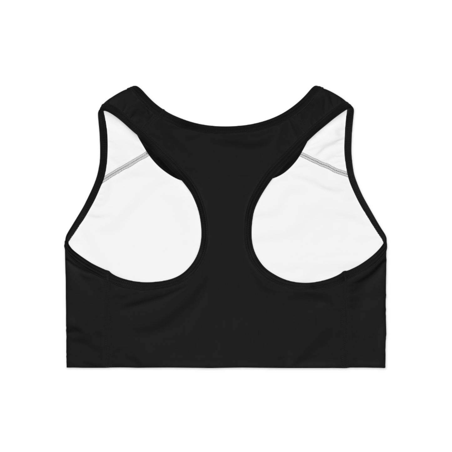 GYM CLUB Ultimate Comfort Sports Bra - Black Athletic Wear for Active Women