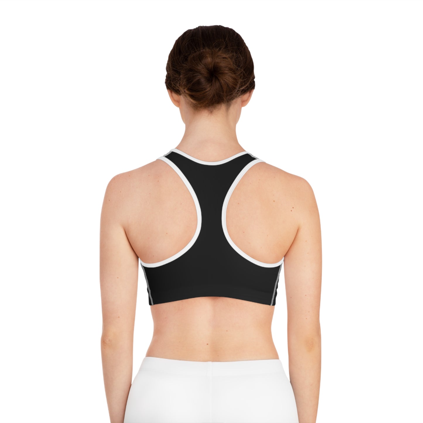 GYM CLUB Ultimate Comfort Sports Bra - Black Athletic Wear for Active Women