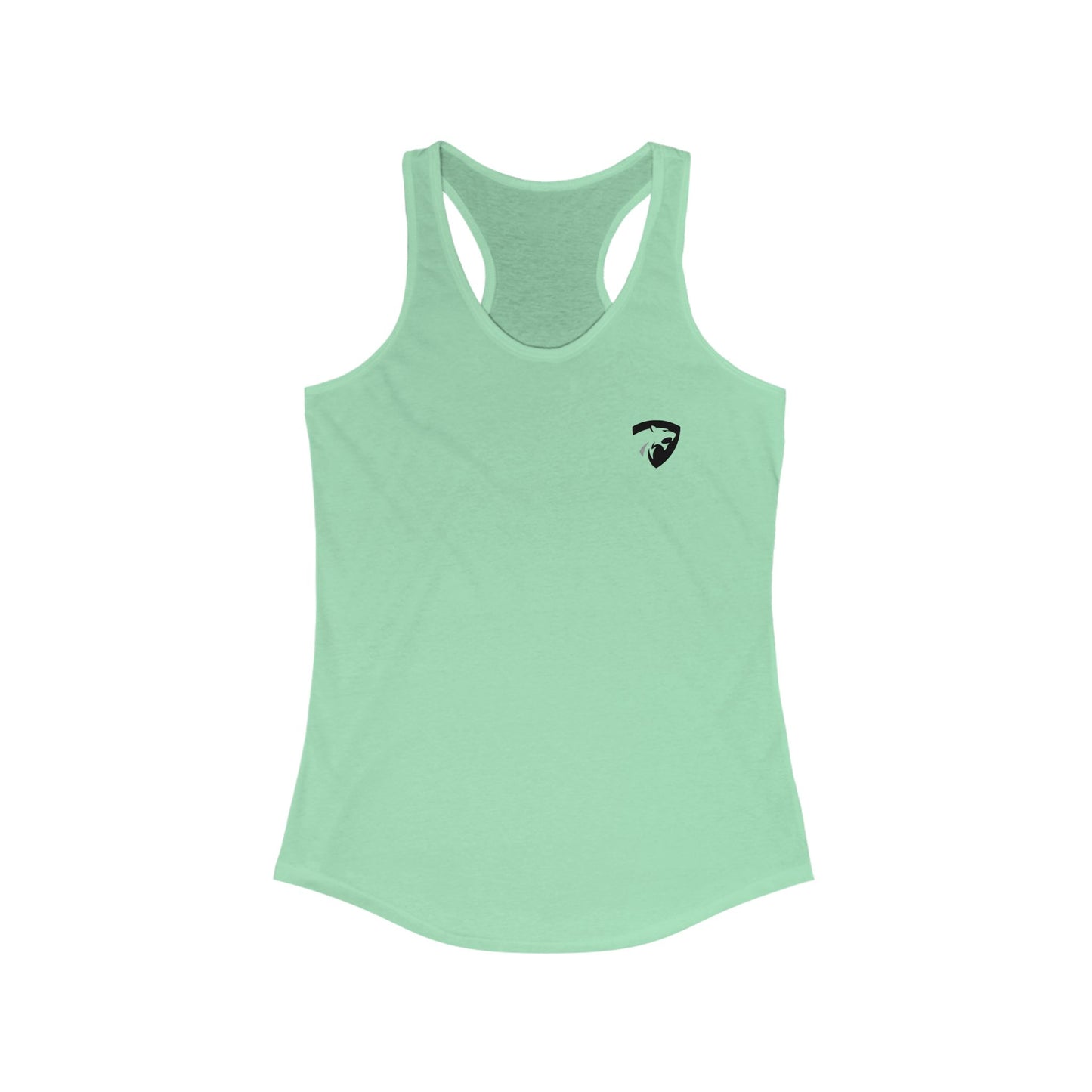 Motivational Women&#039;s Racerback Tank Top - Ideal for Fitness and Everyday Wear