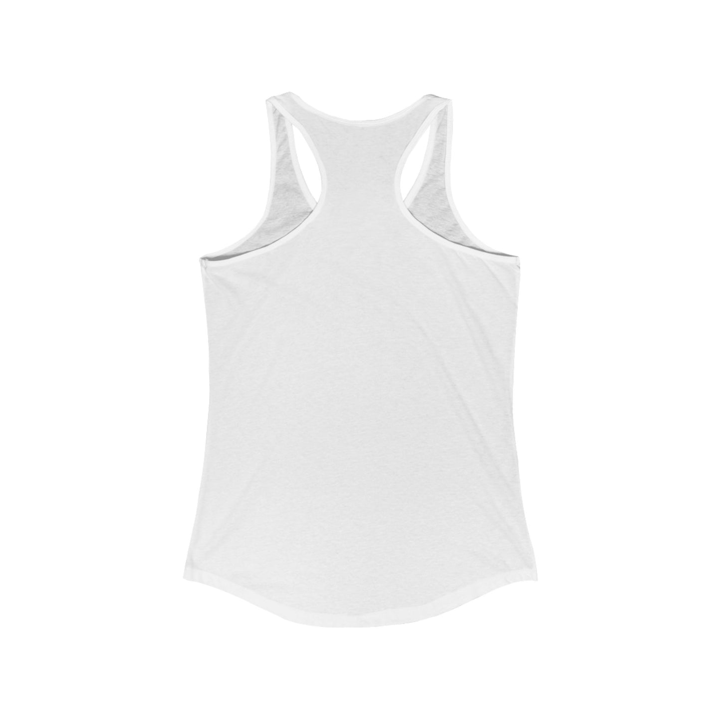 Motivational Women&#039;s Racerback Tank Top - Ideal for Fitness and Everyday Wear