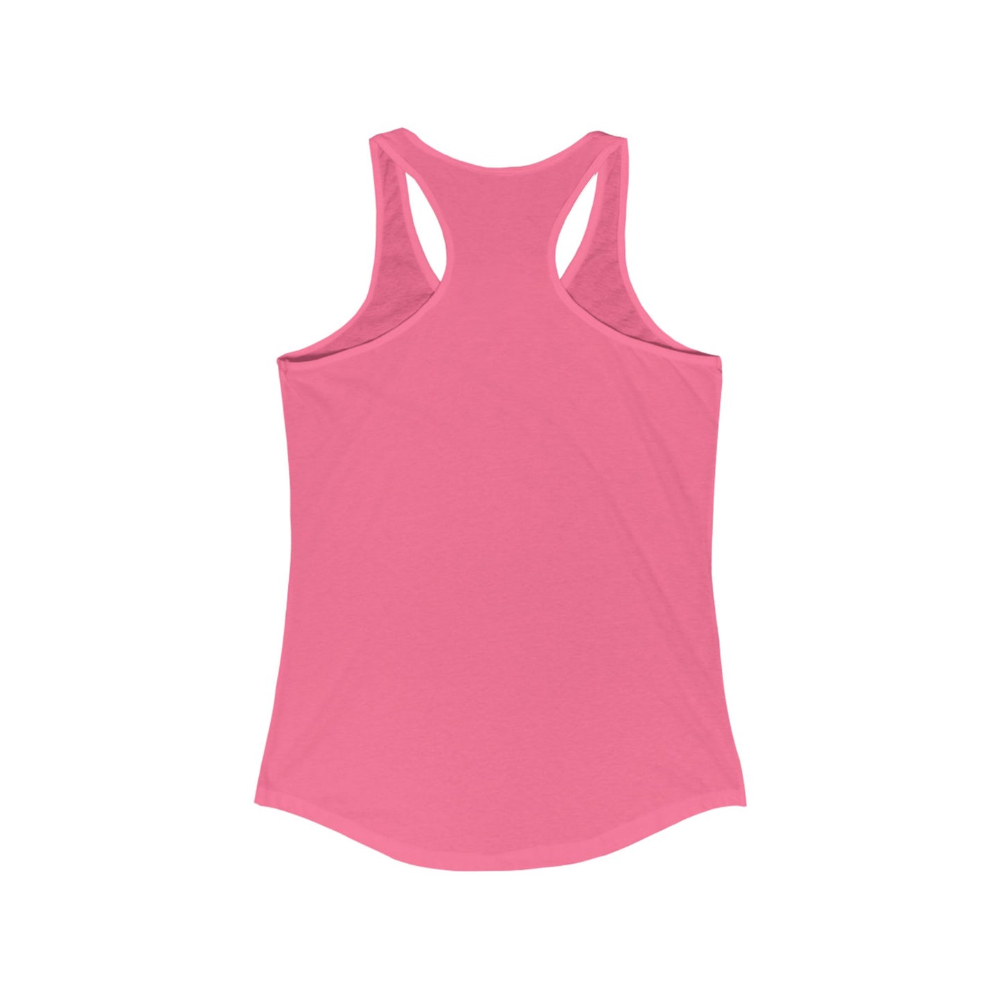 Motivational Women&#039;s Racerback Tank Top - Ideal for Fitness and Everyday Wear