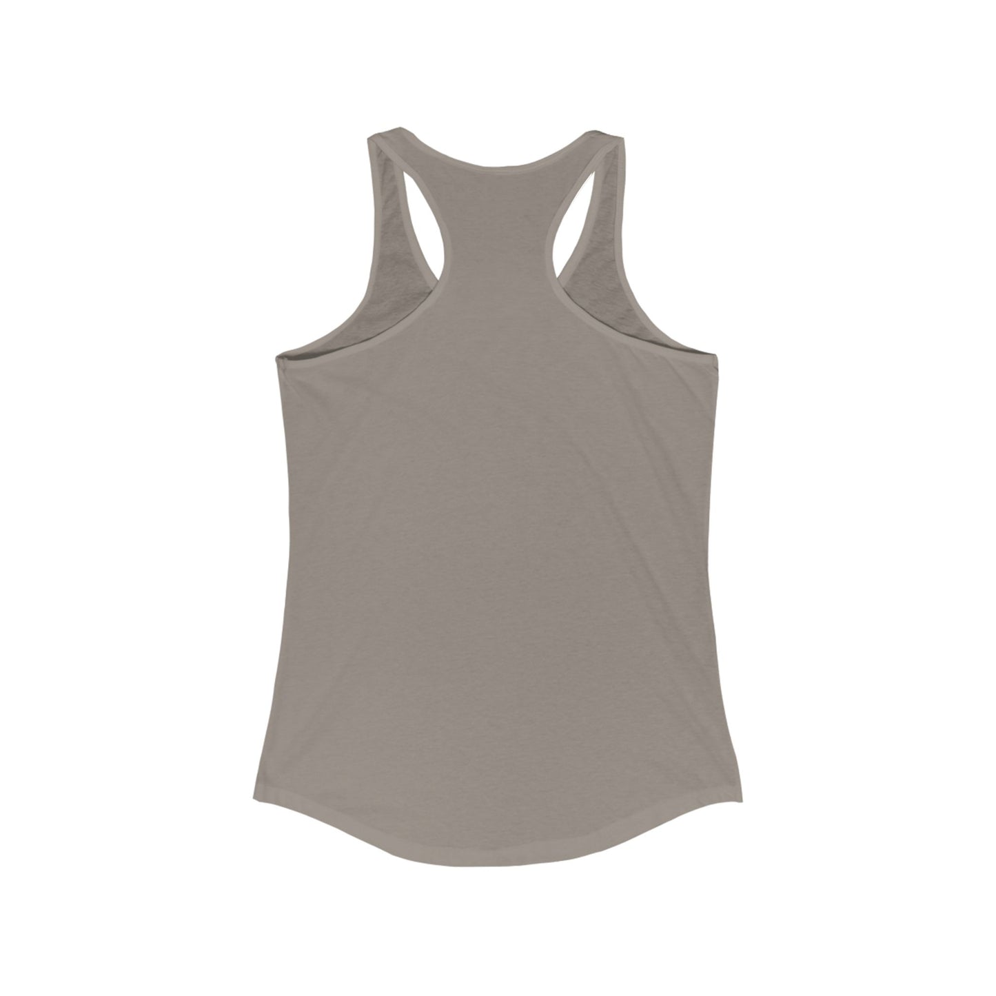 Motivational Women&#039;s Racerback Tank Top - Ideal for Fitness and Everyday Wear