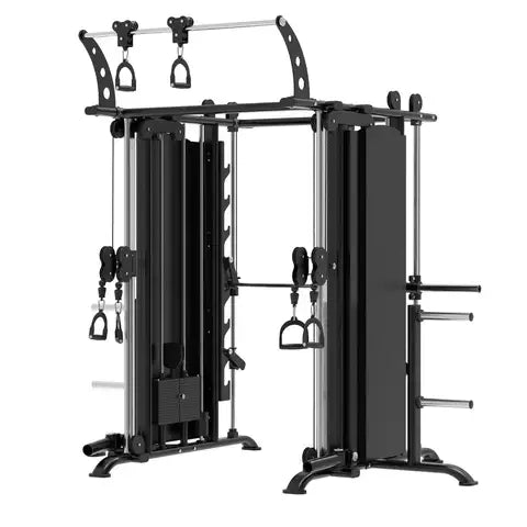 NEW MULTI FUNCTIONAL STATION WITH CABLE CROSSOVER AND SQUAT RACK FOR HOME GYM EQUIPMENT