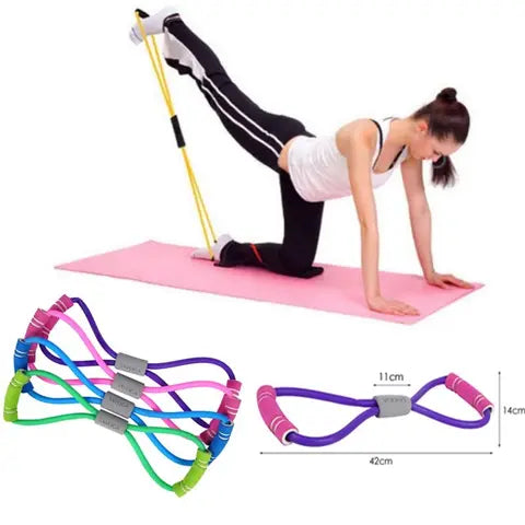 RESISTANCE ROPE BANDS FOR PILATES WORKOUT